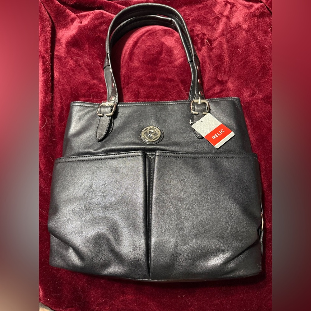 Brand New Black Relic Handbag Purse